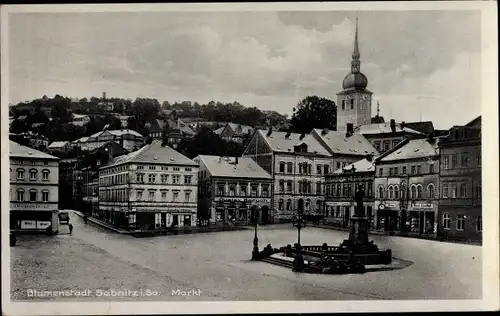 Ak Sebnitz Sachsen, Markt, Kirche