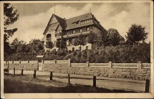 Ak Hasserode Wernigerode am Harz, Genesungsheim der Ortskrankenkasse Berlin SchönebergFriedenau