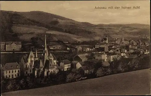 Ak Adenau in der Eifel, Panorama, Hohe Acht