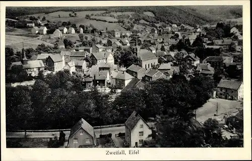 Ak Zweifall Stolberg im Rheinland, Blick auf den Ort