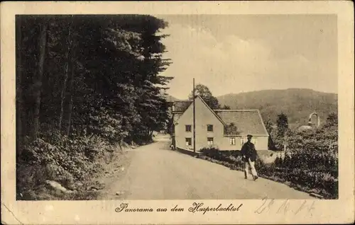 Ak Ennepetal Nordrhein Westfalen, Panorama aus dem Hasperbachtal