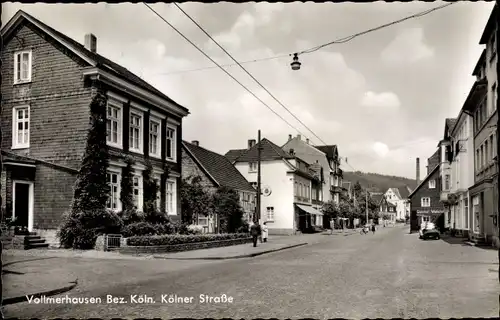 Ak Vollmerhausen Gummersbach im Oberbergischen Kreis, Kölner Straße