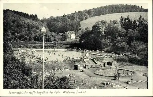 Ak Hoffnungsthal Rösrath im Rheinisch Bergischen Kreis, Freibad