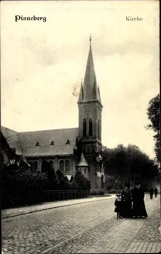 Ak Pinneberg in Schleswig Holstein, Kirche
