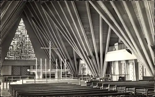Ak Rueil Hauts-de-Seine, Passy Buzenval, La Chapelle, Interieur