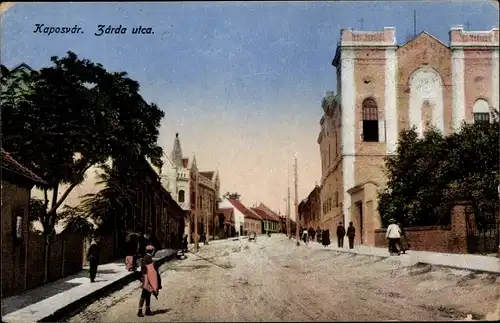 Ak Kaposvár Ungarn, Zdrada utca