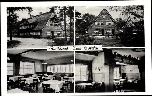 Ak Kakenstorf in Niedersachsen, Gasthaus Zum Estetal, Inh. Fritz Behrens