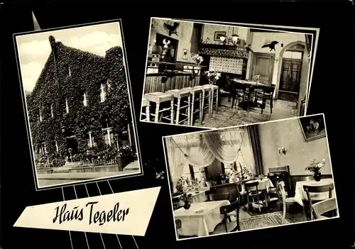 Ak Eggerode Schöppingen im Münsterland, Haus Tegeler