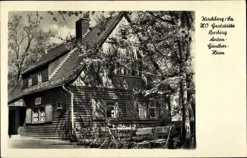 Ak Kirchberg in Sachsen, HO Gaststätte Borberg Anton Günther Heim