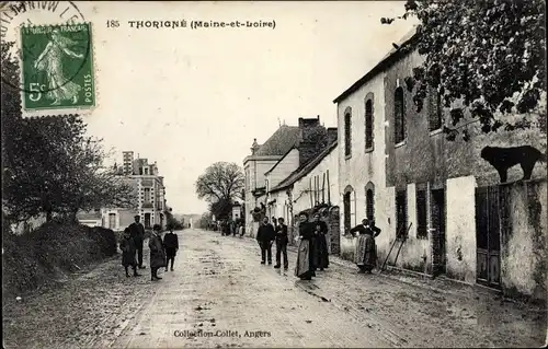 Ak Thorigne Maine et Loire, Ortspartie