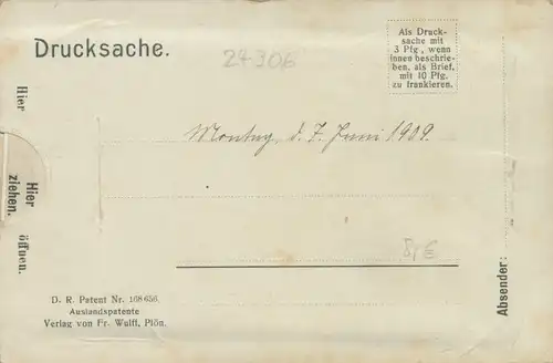 Ak Plön in Holstein, Gesamtansicht, Schwanensee, Gr Plöner See, Prinzenhaus, Prinzenbahnhof