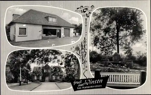 Ak Winsen in Holstein, Geschäftshaus, Denkmal