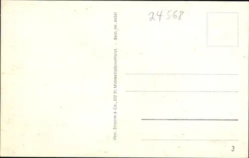 Ak Winsen in Holstein, Geschäftshaus, Denkmal