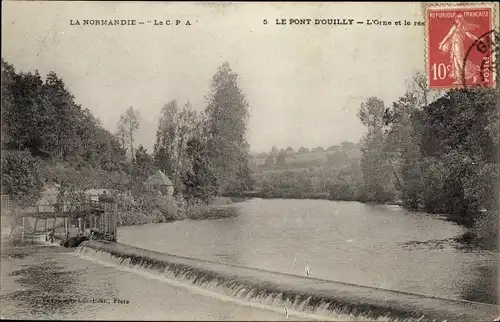 Ak Pont d Ouilly Calvados, L'Orne