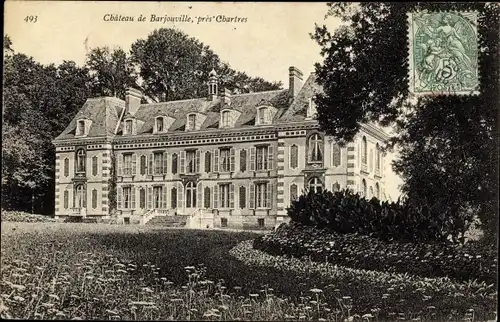 Ak Chartres Eure et Loir, Le Chateau de Barnonville