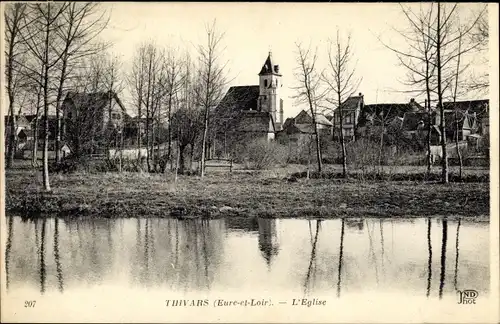 Ak Thivars Eure et Loir, L'Eglise