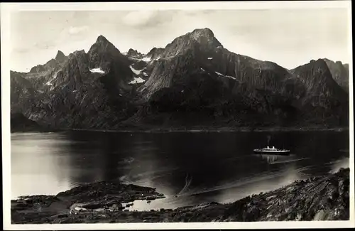 Ak Raftsund Lofoten Norwegen, Panorama