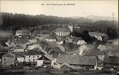 Ak Maiche Doubs, Vue Panoramique