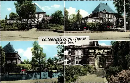 Ak Horst Gelsenkirchen im Ruhrgebiet, Schloss Horst