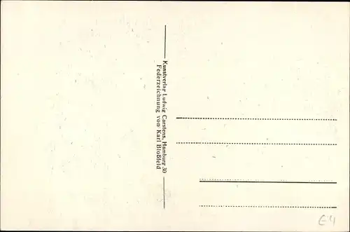 Künstler Ak Bloßfeld, Karl, Lübeck in Schleswig Holstein, An der Mauer