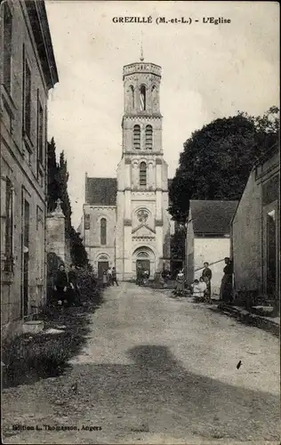 Ak Grezille Maine et Loire, L'Eglise