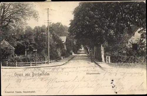 Ak Bordesholm in Holstein, Hauptstraße