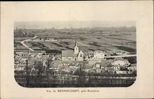 Ak Bennecourt Yvelines, Panorama