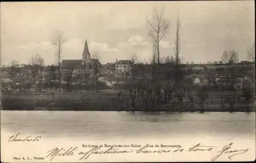 Ak Bonnieres sur Seine Yvelines, Vue de Bennecourt
