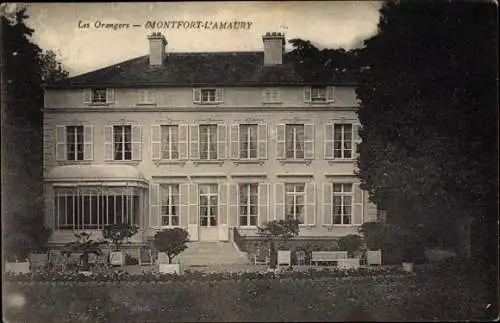 Ak Montfort l'Amaury Yvelines, Les Orangers
