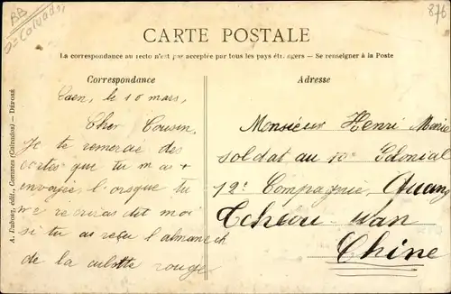 Ak Beny sur Mer Calvados, Chateau de Tourneau