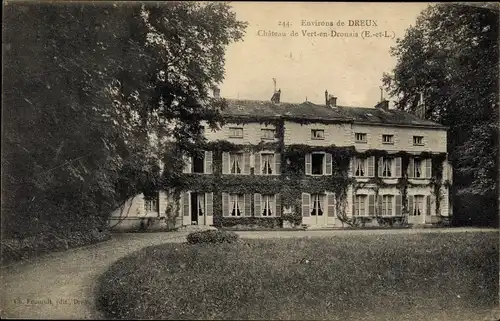 Ak Dreux Eure et Loir, Chateau de Vert de Drouaix