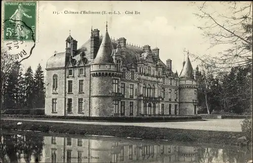 Ak Eure et Loir Frankreich, Chateau d'Esclimont