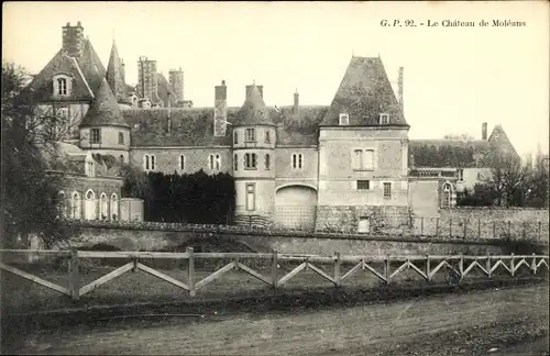 Ak Moleans Eure et Loir, Le Chateau