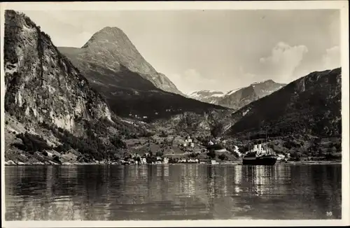 Ak Geiranger Norwegen, Panorama