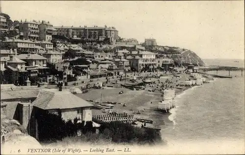 Ak Ventnor Isle of Wight South East England, Looking East