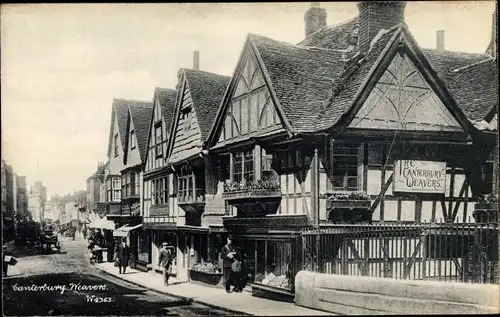 Ak Canterbury Kent England, The Canterbury Weavers