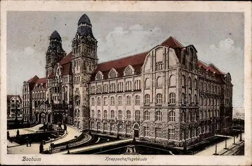 10 alte Ansichtskarten Bochum im Ruhrgebiet, verschiedene Ansichten