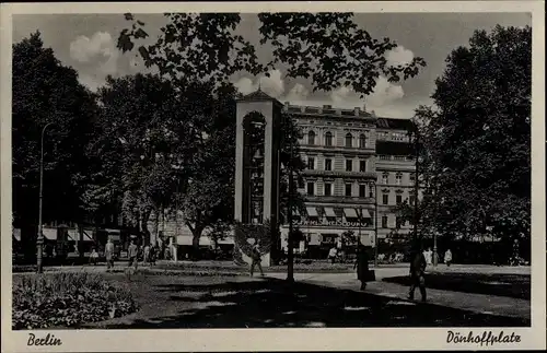 Ak Berlin Mitte, Dönhoffplatz, Geläut, Reisebüro