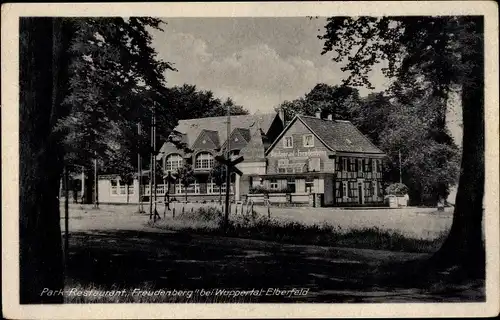 Ak Elberfeld Wuppertal, Park Restaurant Freudenberg, Inh. Andreas Hermann