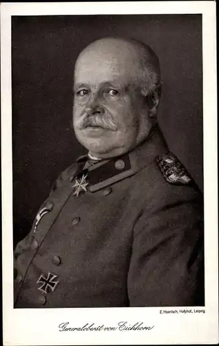 Ak Generalfeldmarschall Emil Gottfried Hermann von Eichhorn