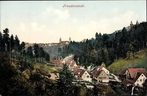 Ak Freudenstadt im Nordschwarzwald, Panorama