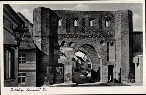 Ak Jüterbog in Brandenburg, Neumarkt Tor