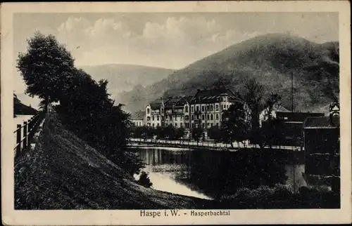 Ak Haspe Hagen Westfalen, Hasperbachtal