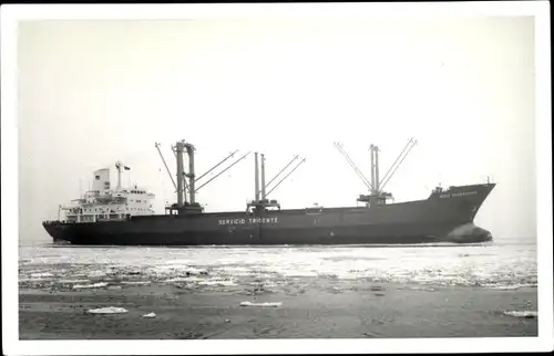 Ak Deutsches Frachtschiff Hugo Oldendorf