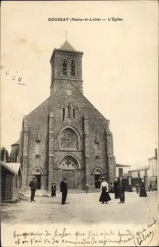 Ak Roussay Maine et Loire, L'Eglise