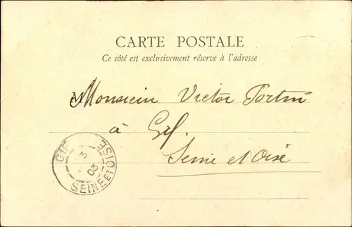 Ak Nogent le Roi Eure et Loir, Vue d'un Moulin prise sur l'Eure