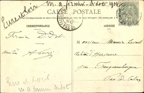 Ak Dreux Eure et Loir, Chateau d'Escorpain