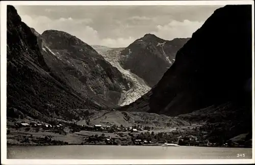Ak Norwegen, Sundalgletscher im Maurangerfjord