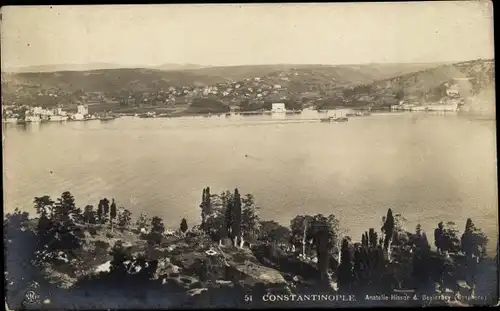 Ak Konstantinopel Istanbul Türkei, Anatelie Hissar