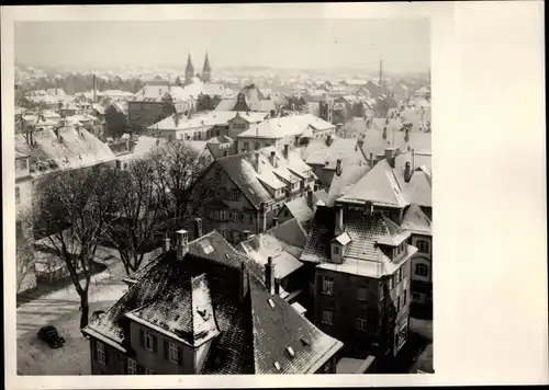 Foto Ak Göppingen in Baden Württemberg, Stadtpanorama im Winter